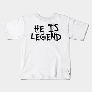 He Is Legend Merch He Is Legend Logo Kids T-Shirt